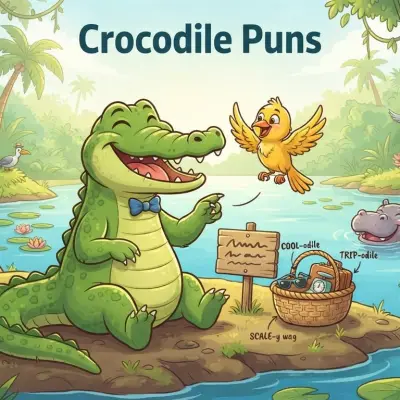 Crocodile Puns