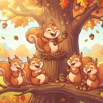 Squirrel Puns