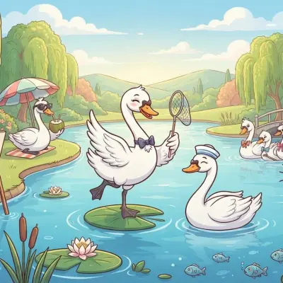 Swan Puns
