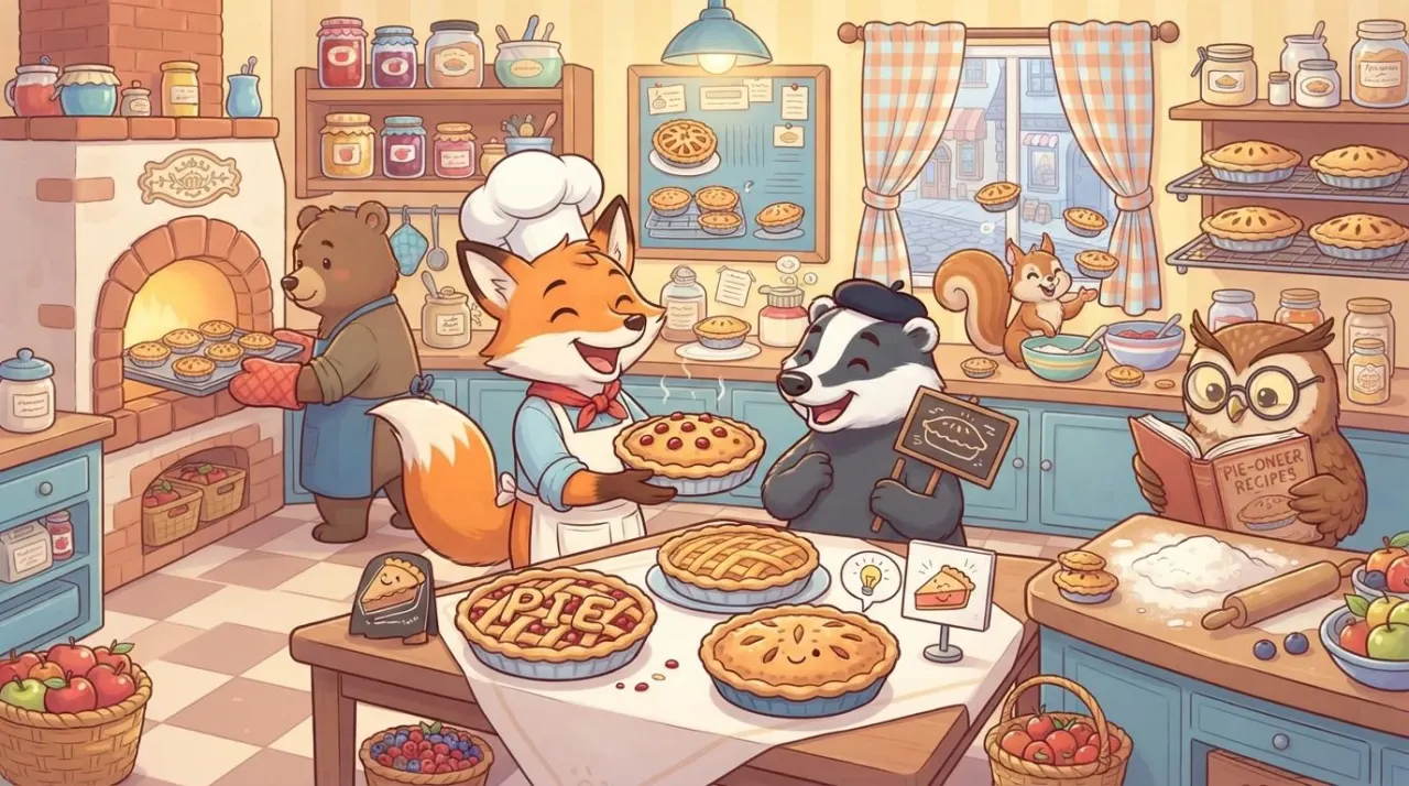 I have this page and need a main image for it.

Render the scene as a polished, bright cartoon illustration suitable for a website. Illustration is mandatory. Do not use photography, photore