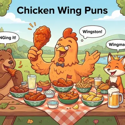 Chicken Wing Puns
