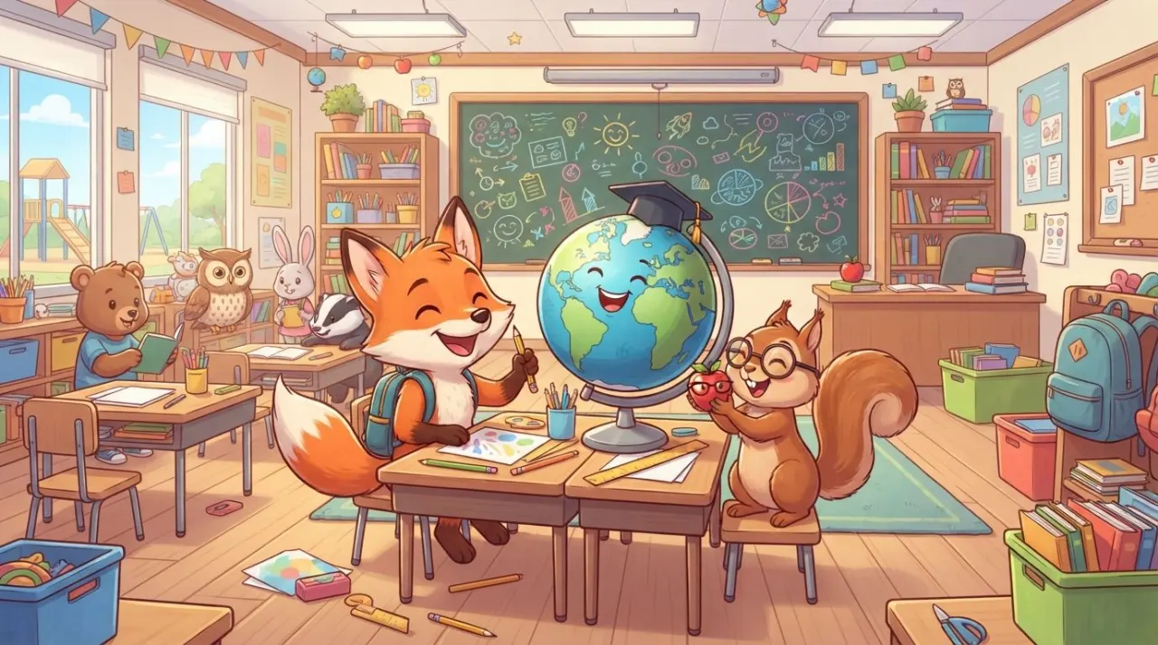 I have this page and need a main image for it.

Render the scene as a polished, bright cartoon illustration suitable for a website. Illustration is mandatory. Do not use photography, photore