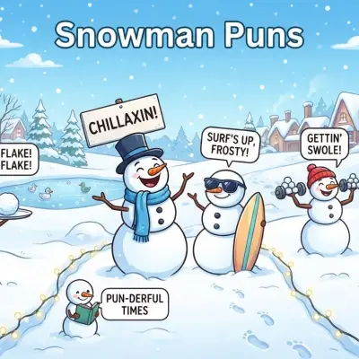 Snowman Puns