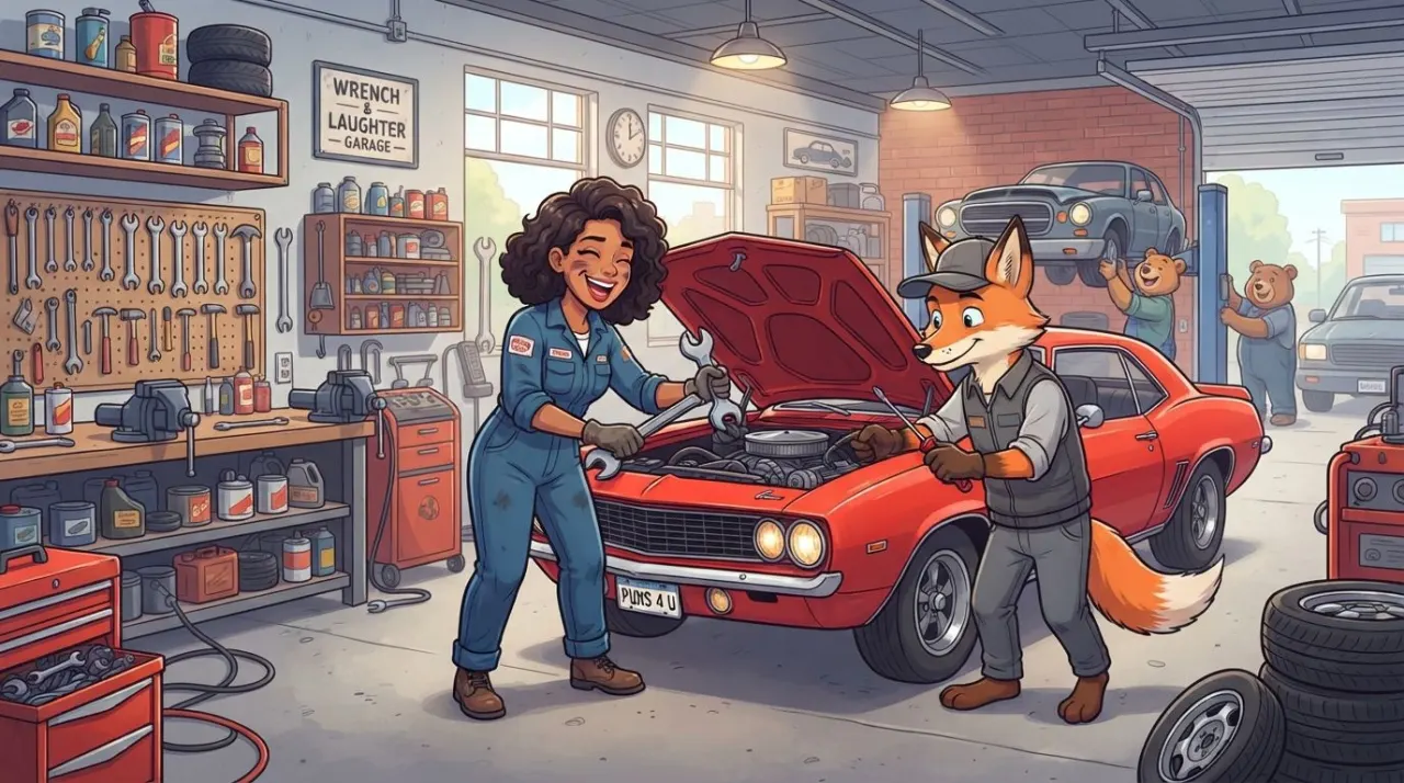 I have this page and need a main image for it.

Render the scene as a polished, bright cartoon illustration suitable for a website. Illustration is mandatory. Do not use photography, photore