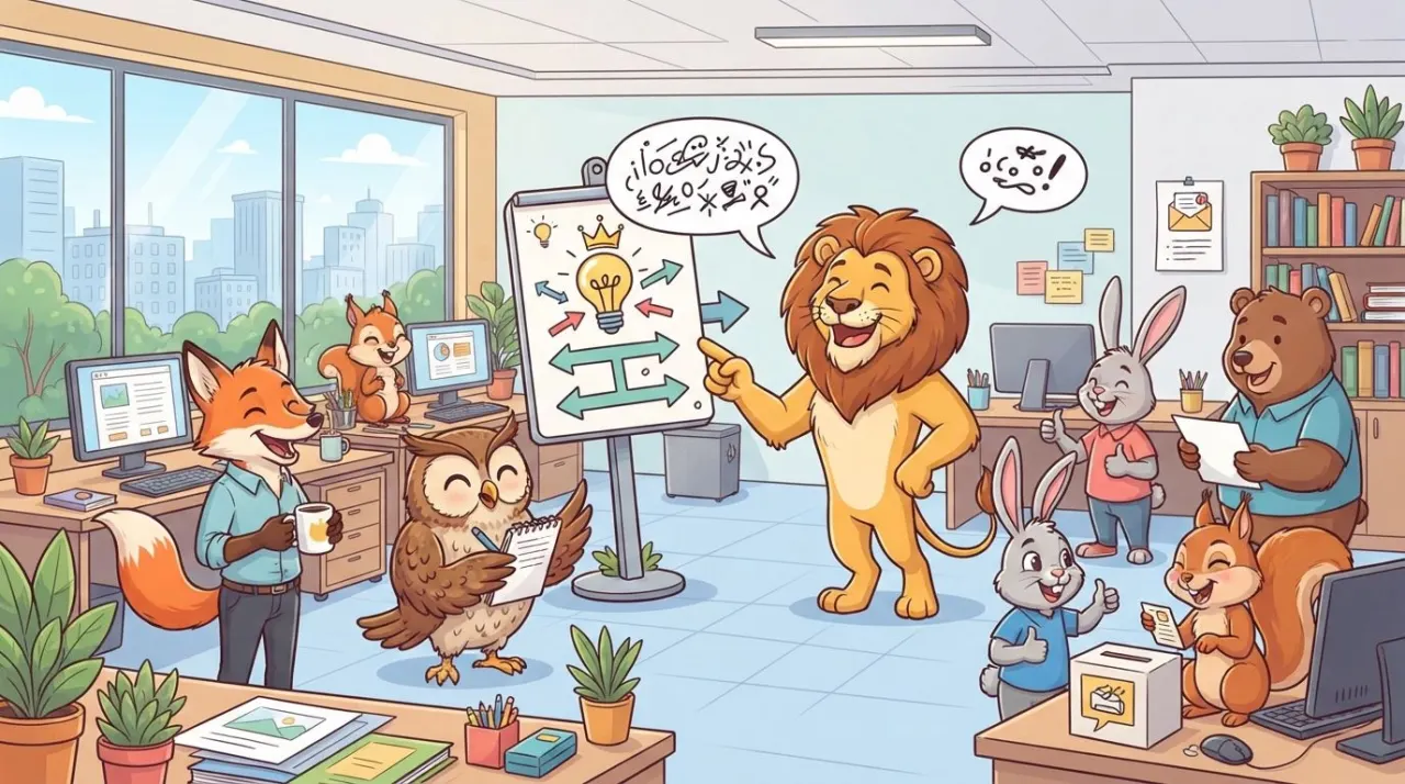 I have this page and need a main image for it.

Render the scene as a polished, bright cartoon illustration suitable for a website. Illustration is mandatory. Do not use photography, photore