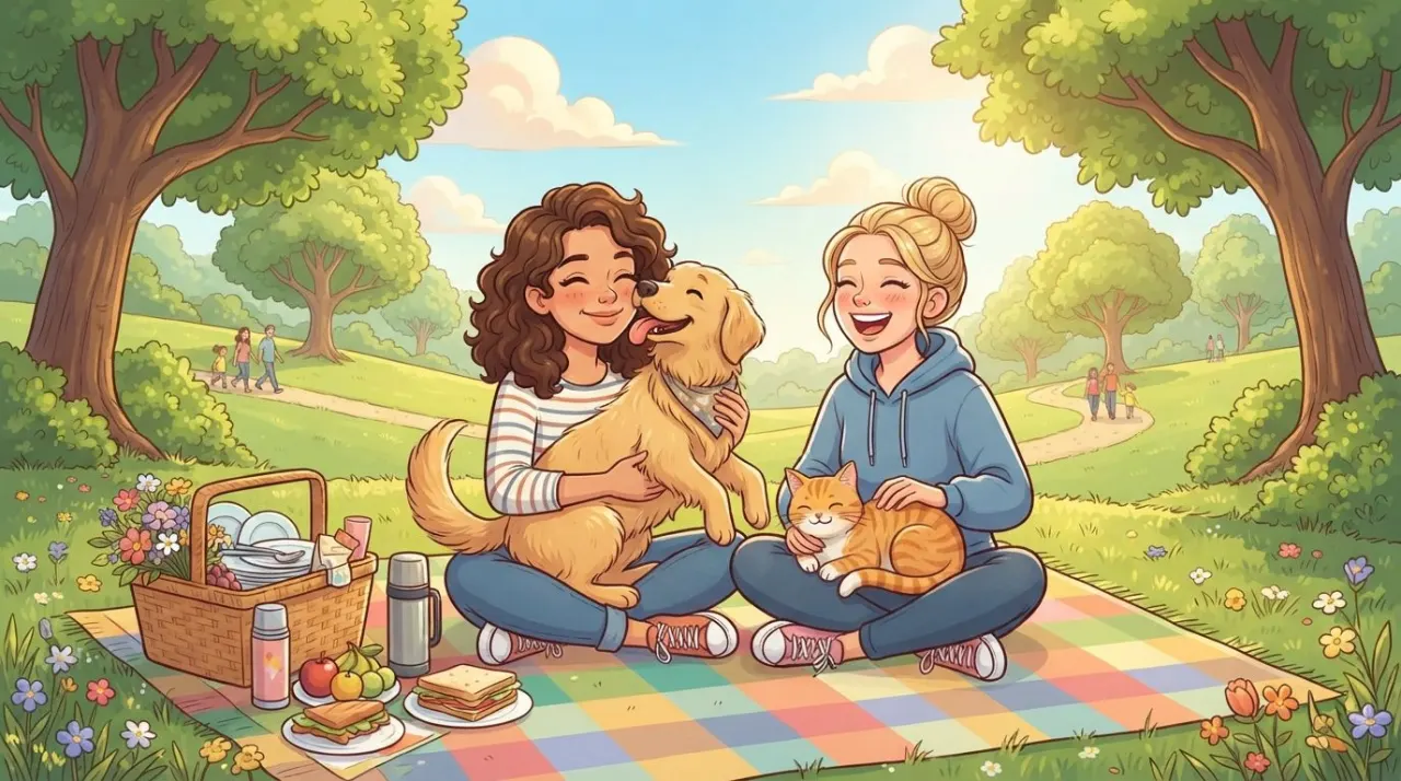 I have this page and need a main image for it.

Render the scene as a polished, bright cartoon illustration suitable for a website. Illustration is mandatory. Do not use photography, photore