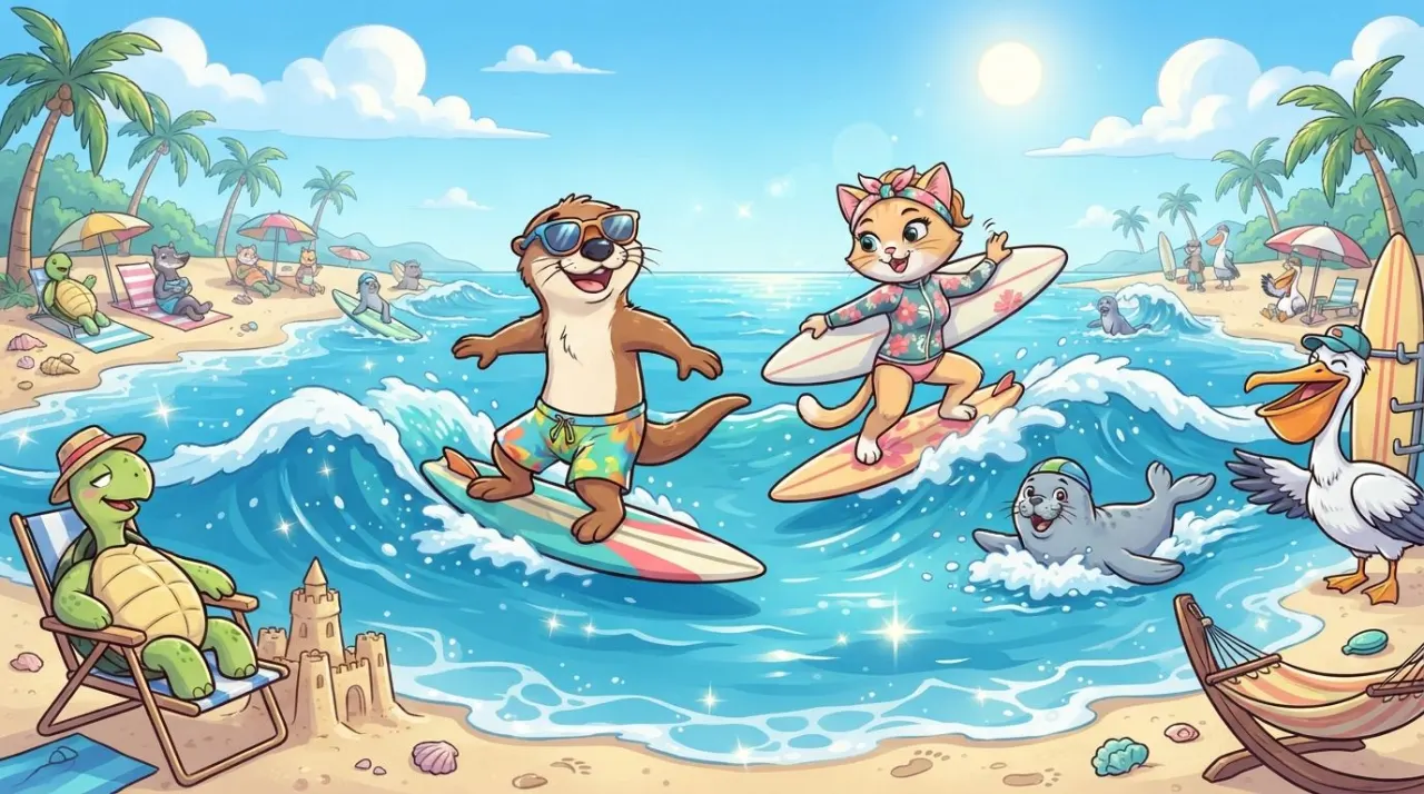 I have this page and need a main image for it.

Render the scene as a polished, bright cartoon illustration suitable for a website. Illustration is mandatory. Do not use photography, photore