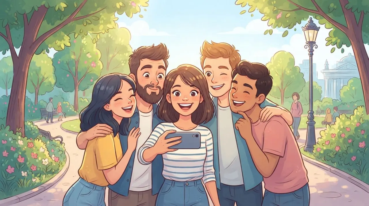 I have this page and need a main image for it.

Render the scene as a polished, bright cartoon illustration suitable for a website. Illustration is mandatory. Do not use photography, photore