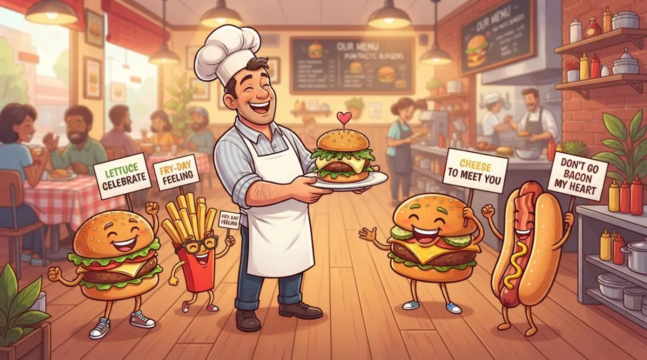 Featured pun illustration