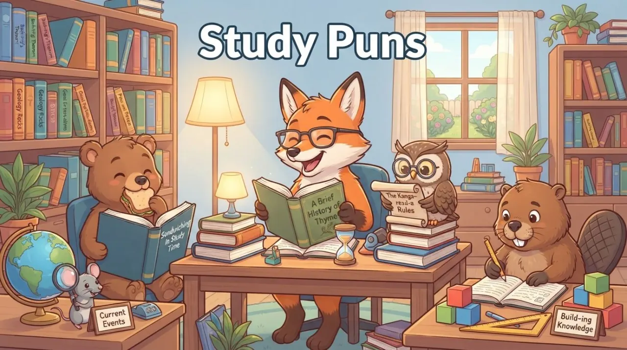 Featured pun illustration