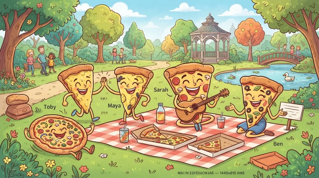 I have this page and need a main image for it.

Render the scene as a polished, bright cartoon illustration suitable for a website. Illustration is mandatory. Do not use photography, photore