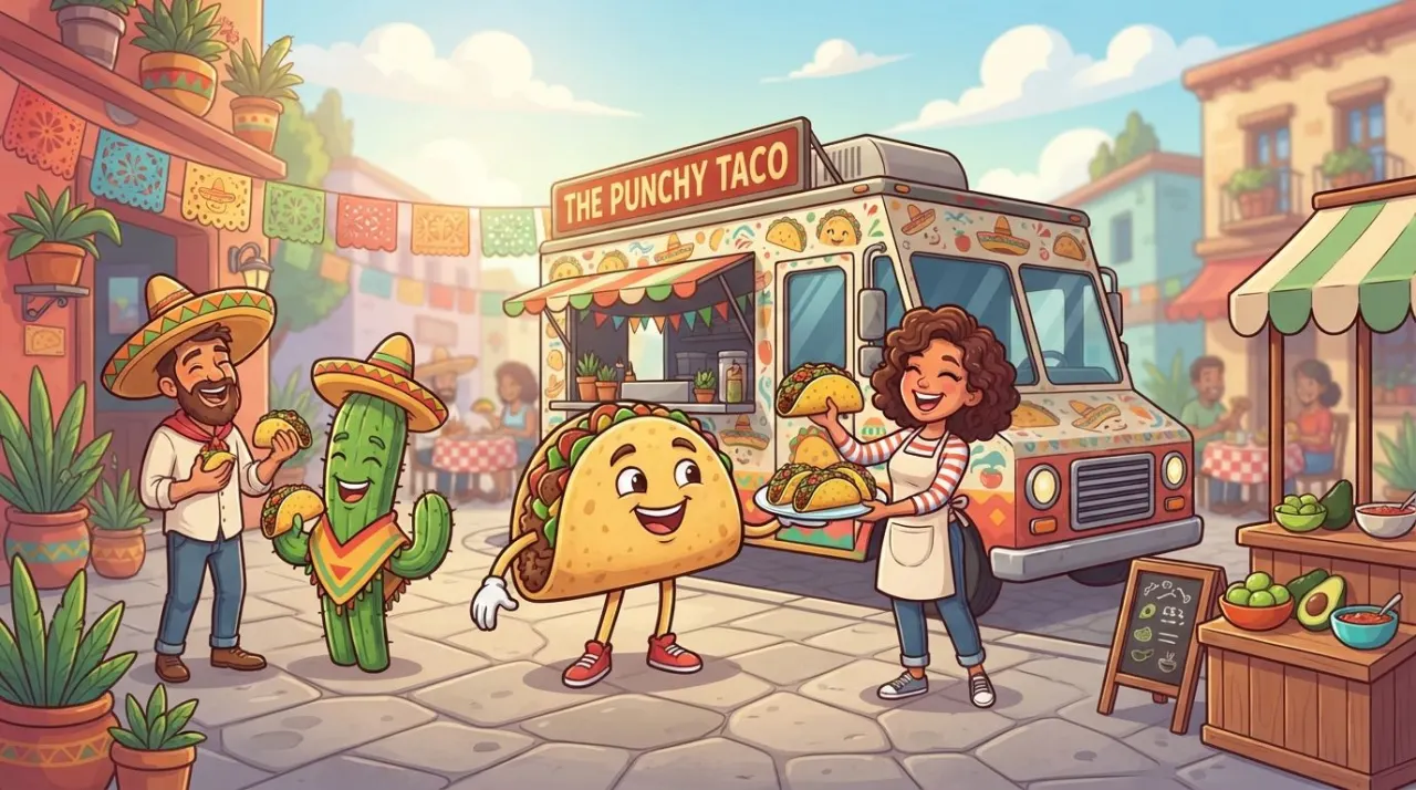 I have this page and need a main image for it.

Render the scene as a polished, bright cartoon illustration suitable for a website. Illustration is mandatory. Do not use photography, photore