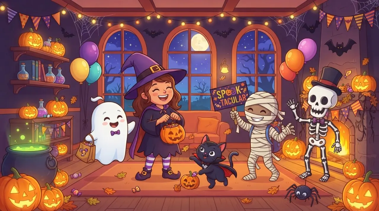I have this page and need a main image for it.

Render the scene as a polished, bright cartoon illustration suitable for a website. Illustration is mandatory. Do not use photography, photore