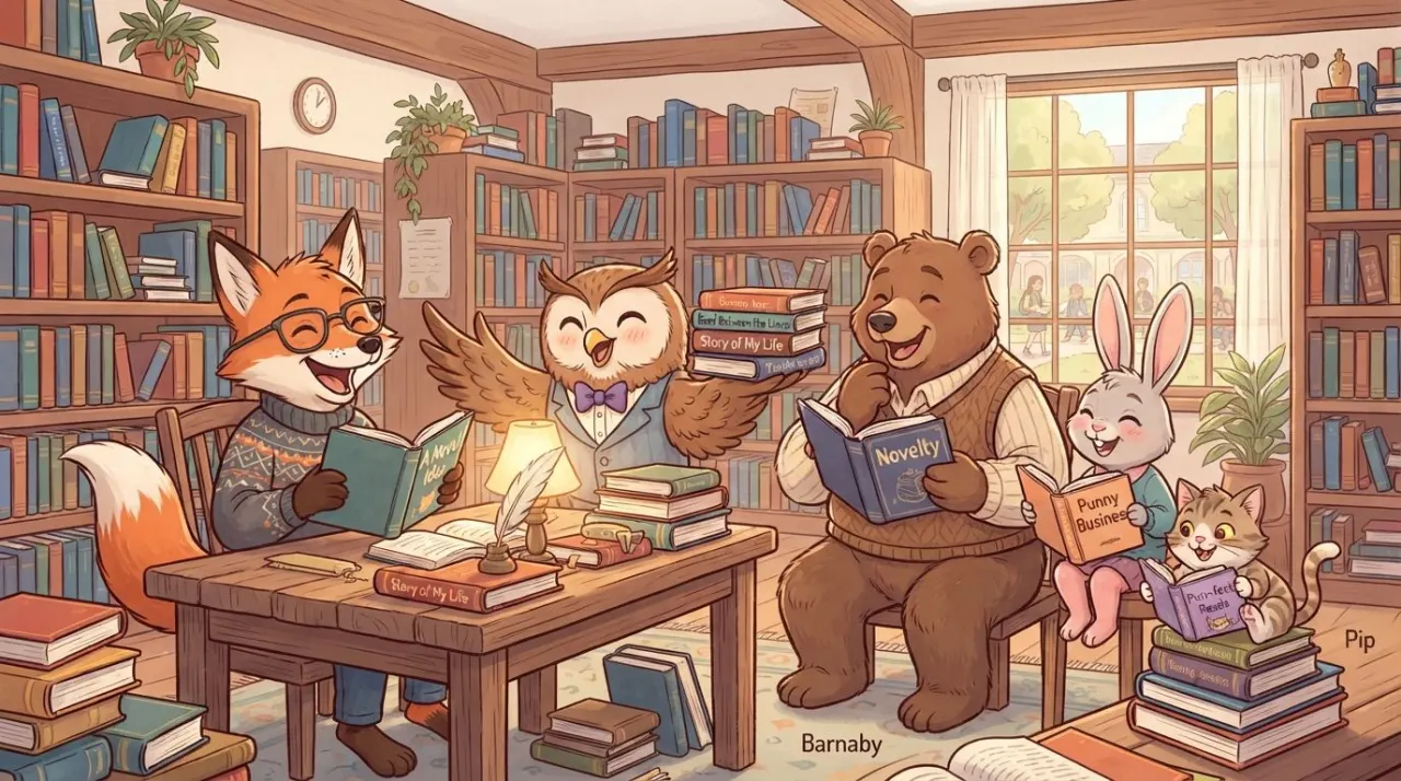 I have this page and need a main image for it.

Render the scene as a polished, bright cartoon illustration suitable for a website. Illustration is mandatory. Do not use photography, photore