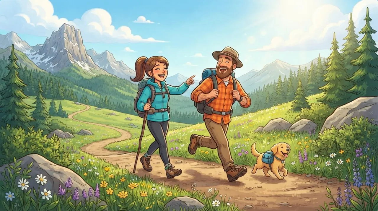 I have this page and need a main image for it.

Render the scene as a polished, bright cartoon illustration suitable for a website. Illustration is mandatory. Do not use photography, photore