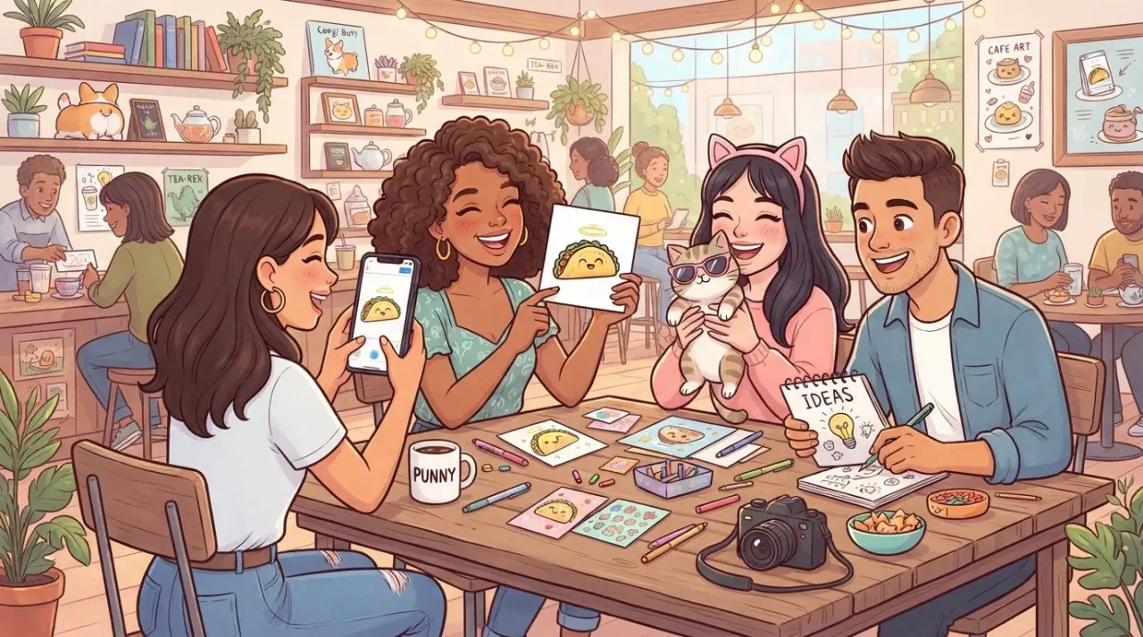 I have this page and need a main image for it.

Render the scene as a polished, bright cartoon illustration suitable for a website. Illustration is mandatory. Do not use photography, photore