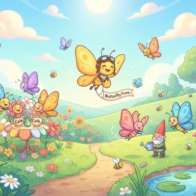 Butterfly Puns